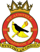 1225 (St Austell & District) Air Training Corps (ATC)/Air Cadets Squadron badge. Click to go to the 1225 (St Austell & District) Air Training Corps (ATC)/Air Cadets homepage