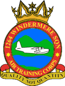 1264 (Windermere) Air Cadets (ATC)/Air Cadets Squadron badge. Click to go to the 1264 (Windermere) Air Cadets (ATC)/Air Cadets homepage