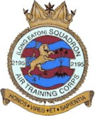 2195 (Long Eaton) Air Training Corps (ATC)/Air Cadets Squadron badge. Click to go to the 2195 (Long Eaton) Air Training Corps (ATC)/Air Cadets homepage