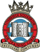 2520 (Tonbridge) Air Training Corps (ATC)/Air Cadets Squadron badge. Click to go to the 2520 (Tonbridge) Air Training Corps (ATC)/Air Cadets homepage