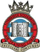 2520 (Tonbridge) Air Cadets (ATC)/Air Cadets Squadron badge. Click to go to the 2520 (Tonbridge) Air Cadets (ATC)/Air Cadets homepage