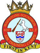 40F (Maidstone) Air Training Corps (ATC)/Air Cadets Squadron badge. Click to go to the 40F (Maidstone) Air Training Corps (ATC)/Air Cadets homepage