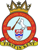 40F (Maidstone) Air Cadets (ATC)/Air Cadets Squadron badge. Click to go to the 40F (Maidstone) Air Cadets (ATC)/Air Cadets homepage