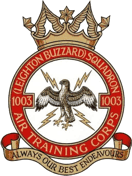 1003 (Leighton Buzzard) Air Cadets Squadron badge 1003 (Leighton Buzzard) Air Cadets Squadron badge