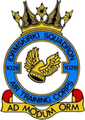 1026 (Ormskirk) Air Cadets Squadron badge 1026 (Ormskirk) Air Cadets Squadron badge