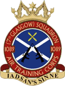 1089 (7th Glasgow) Air Cadets Squadron badge 1089 (7th Glasgow) Air Cadets Squadron badge