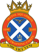 1195 (Irvine) Air Cadets Squadron badge