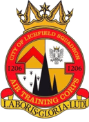 1206 (Mercian) Air Cadets Squadron badge 1206 (Mercian) Air Cadets Squadron badge