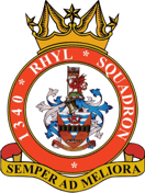 1340 (Rhyl) Air Cadets Squadron badge