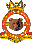 1368 (Warwick and Royal Leamington Spa) Air Cadets Squadron badge
