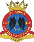 1403 (Retford) Air Cadets Squadron badge