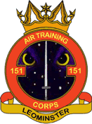 151 (Leominster) Air Cadets Squadron badge 151 (Leominster) Air Cadets Squadron badge