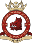 1830 (Tendring Hundred) Air Cadets Squadron badge