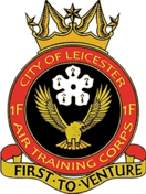 1F (City of Leicester) Air Cadets Squadron badge 1F (City of Leicester) Air Cadets Squadron badge