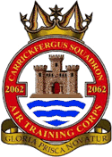 2062 (Carrickfergus) Air Cadets Squadron badge 2062 (Carrickfergus) Air Cadets Squadron badge
