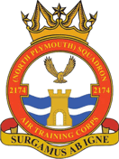 2174 (North Plymouth) Air Cadets Squadron badge