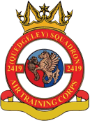 2419 (Quedgeley) Air Cadets badge