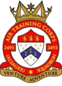 2493 (Alsager) Air Cadets Squadron badge