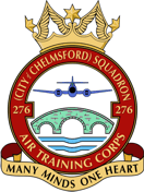 276 (Chelmsford) Air Cadets Squadron badge 276 (Chelmsford) Air Cadets Squadron badge