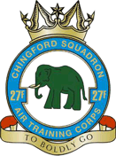 27F (Chingford) Air Cadets Squadron badge