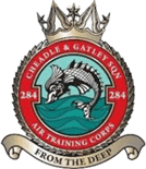 284 (Cheadle & Gatley) Air Cadets Squadron badge 284 (Cheadle & Gatley) Air Cadets Squadron badge