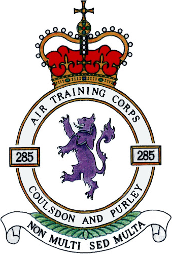 285 (Coulsdon & Purley) Air Cadets Squadron badge 285 (Coulsdon & Purley) Air Cadets Squadron badge