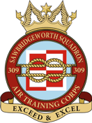 309 (Sawbridgeworth) Air Cadets Squadron badge 309 (Sawbridgeworth) Air Cadets Squadron badge