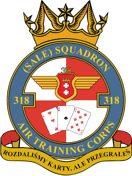 318 (Sale) Air Cadets Squadron badge 318 (Sale) Air Cadets Squadron badge