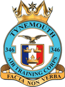 346 (Tynemouth) Air Cadets Squadron badge