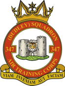 347 (Dudley) Air Cadets Squadron badge