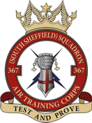 367 (South Sheffield) Air Cadets Squadron badge 367 (South Sheffield) Air Cadets Squadron badge
