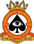 378 (Mannock) Air Cadets Squadron badge 378 (Mannock) Air Cadets Squadron badge