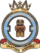 402 (Gravesend) Air Cadets Squadron badge 402 (Gravesend) Air Cadets Squadron badge