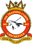 461 (Chichester) Air Cadets Squadron badge 461 (Chichester) Air Cadets Squadron badge