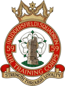 59 (Huddersfield) Air Cadets Squadron badge 59 (Huddersfield) Air Cadets Squadron badge