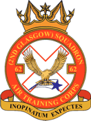 62 (2nd Glasgow) Air Cadets Squadron badge 62 (2nd Glasgow) Air Cadets Squadron badge