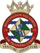 73 (Huntingdon) Air Cadets Squadron badge 73 (Huntingdon) Air Cadets Squadron badge