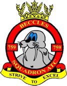 759 (Beccles) Air Cadets Squadron badge 759 (Beccles) Air Cadets Squadron badge