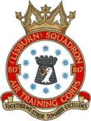 817 (Lisburn) Air Cadets Squadron badge 817 (Lisburn) Air Cadets Squadron badge