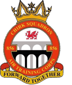 856 (Chirk) Air Cadets Squadron badge 856 (Chirk) Air Cadets Squadron badge