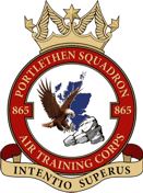 865 (Portlethen) Air Cadets Squadron badge 865 (Portlethen) Air Cadets Squadron badge
