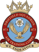 873 (Driffield) Air Cadets Squadron badge 873 (Driffield) Air Cadets Squadron badge
