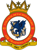 93 (Colerne) Detached Flight Air Cadets Squadron badge 93 (Colerne) Detached Flight Air Cadets Squadron badge