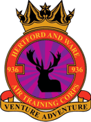 936 (Hertford & Ware) Air Cadets Squadron badge 936 (Hertford & Ware) Air Cadets Squadron badge