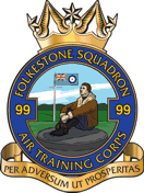 99 (Folkestone) Air Cadets Squadron badge 99 (Folkestone) Air Cadets Squadron badge