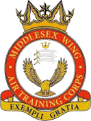 Middlesex Wing Air Cadets Squadron badge