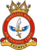 Middlesex Wing Air Cadets Squadron badge