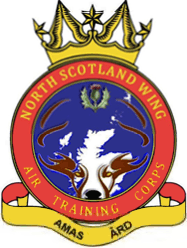 North Scotland Wing Air Cadets Squadron badge