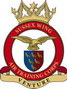 Sussex Wing Air Cadets Squadron badge