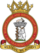Warwick & Birmingham Wing Air Cadets Squadron badge